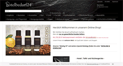 Desktop Screenshot of hotelbedarf24.de
